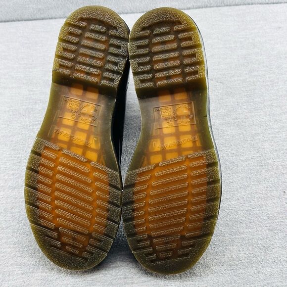 DR. MARTEN'S - Women’s 1460 Shiny Polished Black Leather Boots Size 9  B9 - Picture 11 of 12